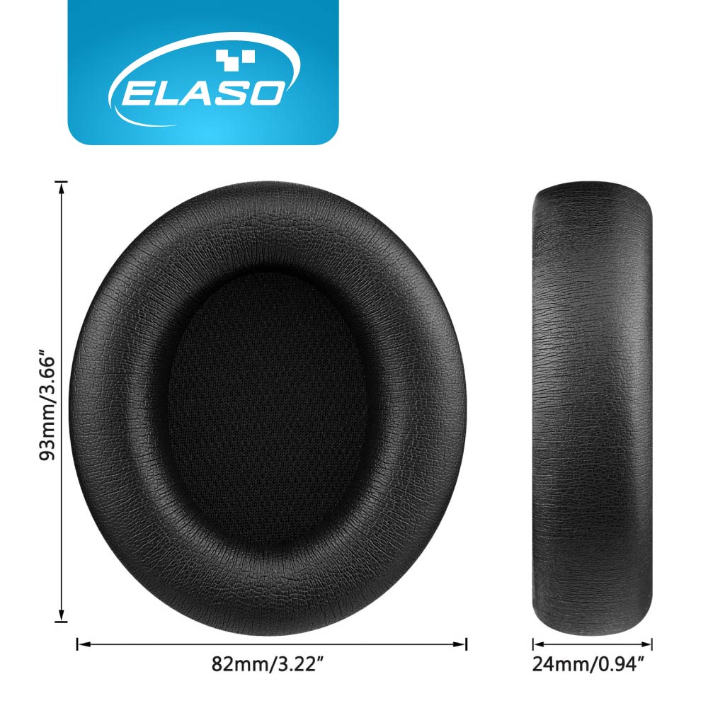 Replacement Ear Pads Cushions Black for Beats Studio Pro Wireless Headphone