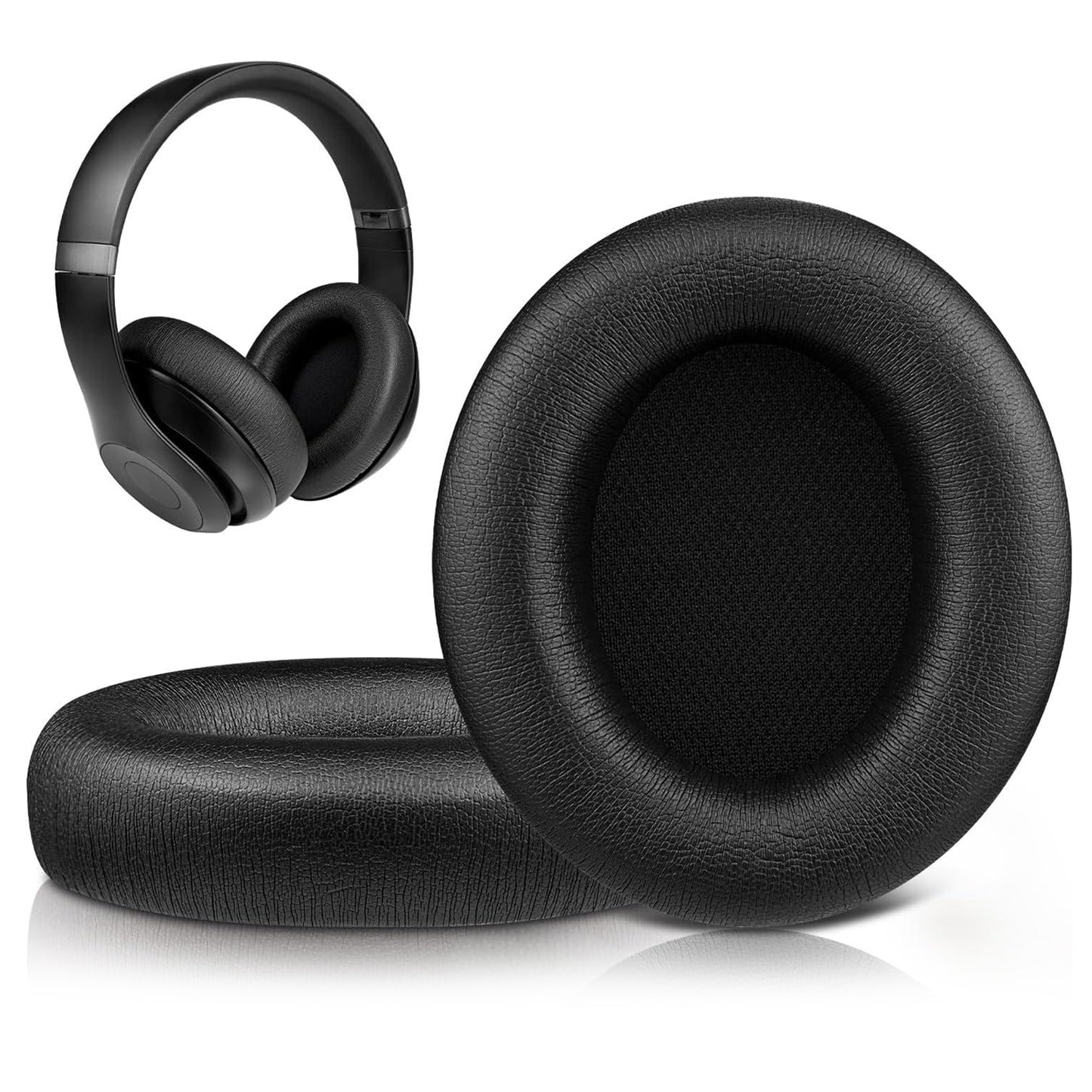 Replacement Ear Pads Cushions Black for Beats Studio Pro Wireless Headphone