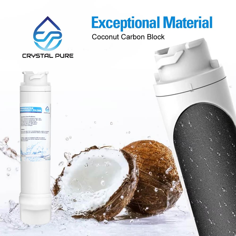 Replacement Water Filter Cartridge for Electrolux EPTWFU01 807946705 WSE6870SA Refrigerator