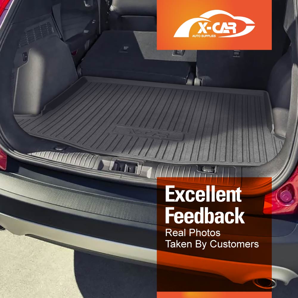 Boot Liner for Ford Escape ZH Series 2020-2024 All Weather Heavy Duty Cargo Trunk Mat Luggage Tray Car Accessories