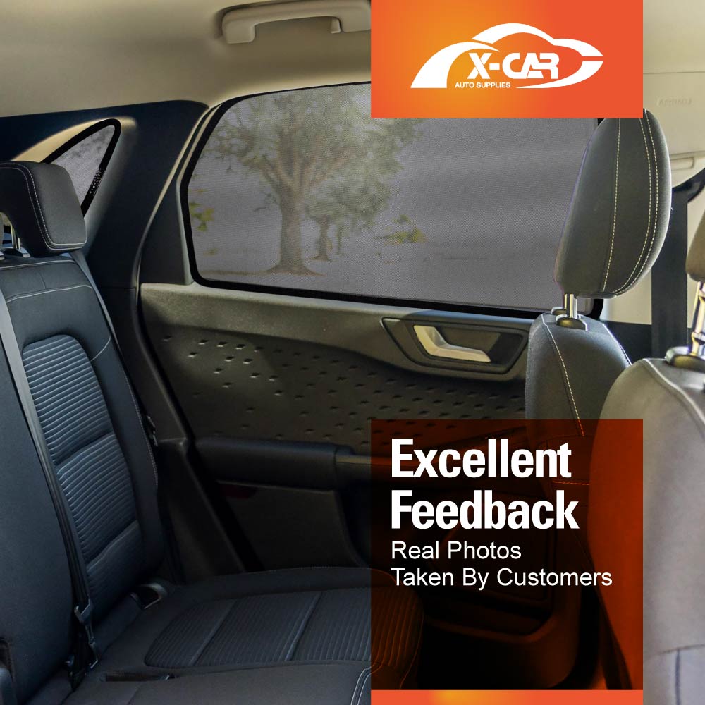 Rear Window Sun Shade for Ford Escape 2020-2024 Car Sun Blind Mesh