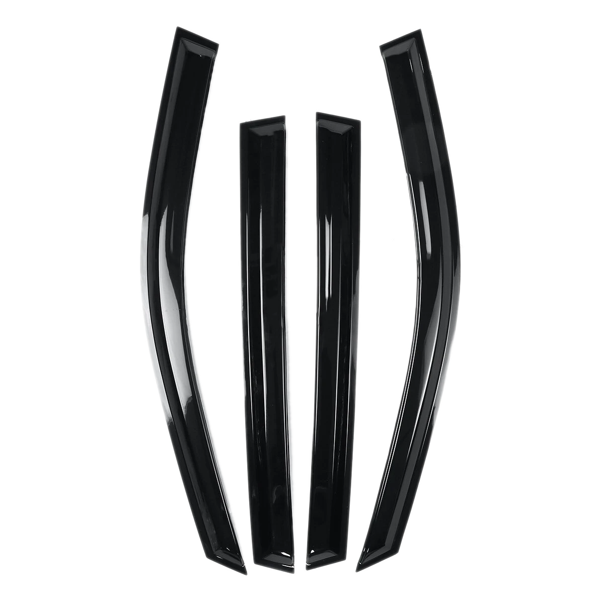 Weathershields for Toyota Rav4 RAV 4 2019-2024 Car Weather Shields Wind Deflectors Window Sun Visor 4-Piece Set