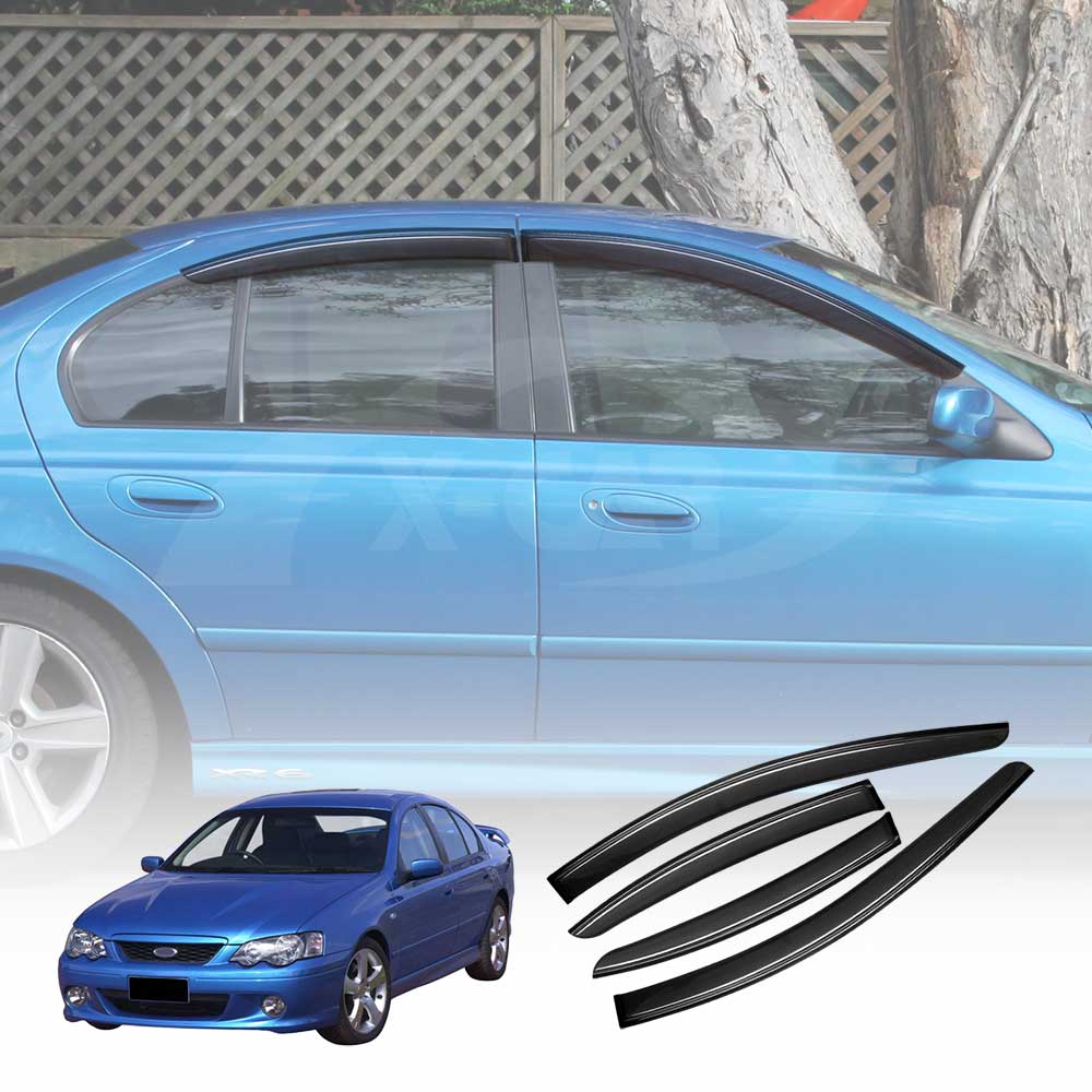 Weathershields for Ford Falcon BA BF Fairmont 2002-2008 Car Weather Shields Wind Deflectors Window Sun Visor