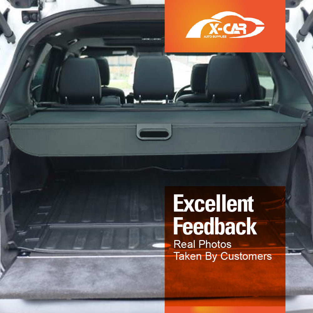 Retractable Cargo Cover for Land Rover Discovery 5 D5 2017-Onwards Rear Rack Partition Shelter Canvas Trunk Luggage Security Shield Shade