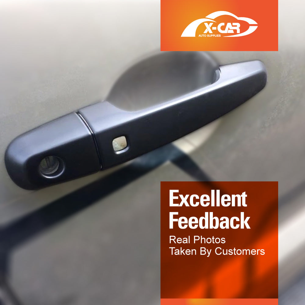 Door Handles Cover for Mitsubishi Pajero Sport 2015-2025 Matt Black protector