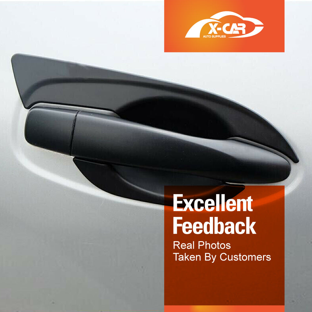 Door Handles Bowl Inserts Cover for Nissan Navara D23 NP300 2015-2025 Matt Black protector
