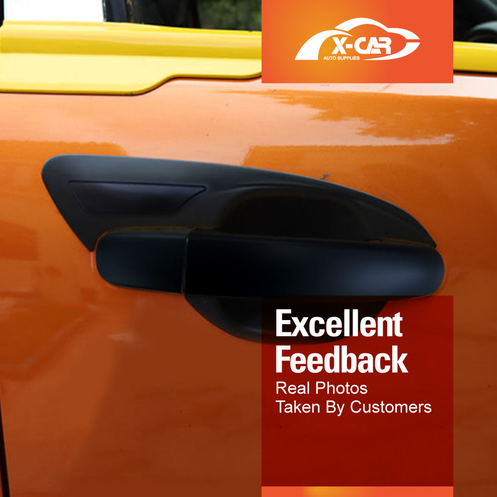 Door Handles Bowl Inserts Cover for Ford Ranger 2011-2022 Matt Black protector