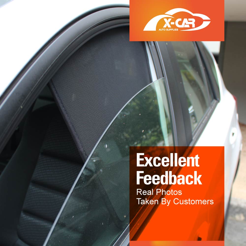 Mazda CX-5 CX5 2012-2017 Rear Side Car Window Sun Blind Sun Shade Mesh Full Set 6 Pieces