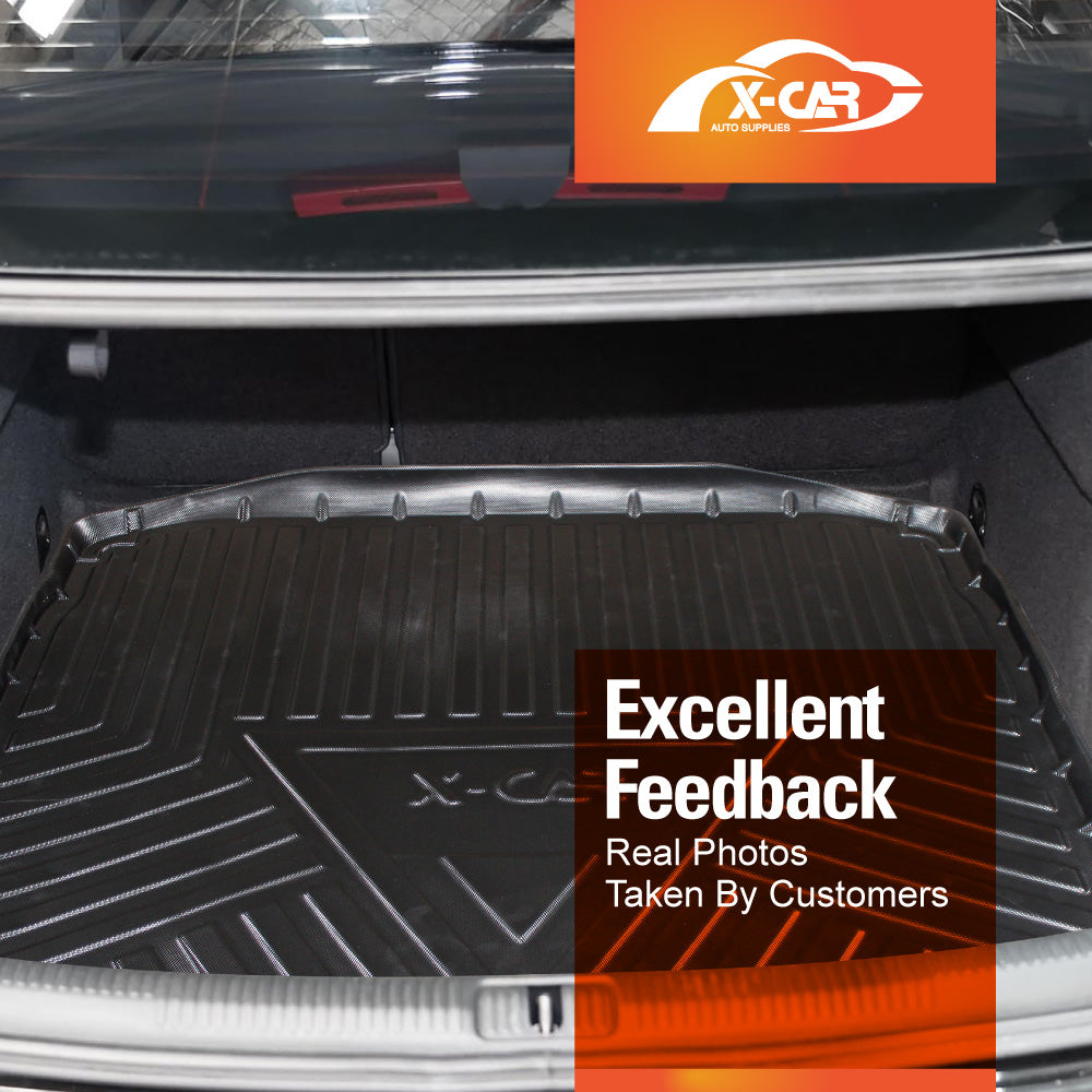 Boot Liner for Audi A3 S3 RS3 Sedan 2013-Onwards Heavy Duty Cargo Trunk Mat Luggage Tray