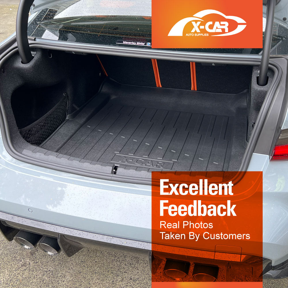 Boot Liner for BMW 3 Series & M3 Sedan 2019-Onwards Heavy Duty Cargo Trunk Mat Luggage Tray
