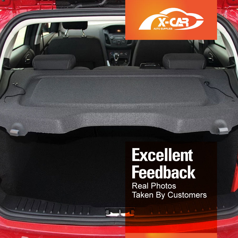 Car Trunk Shade for for Ford Focus 2011-2018 Rear Cargo Security Shield Luggage Cover Board Blinder