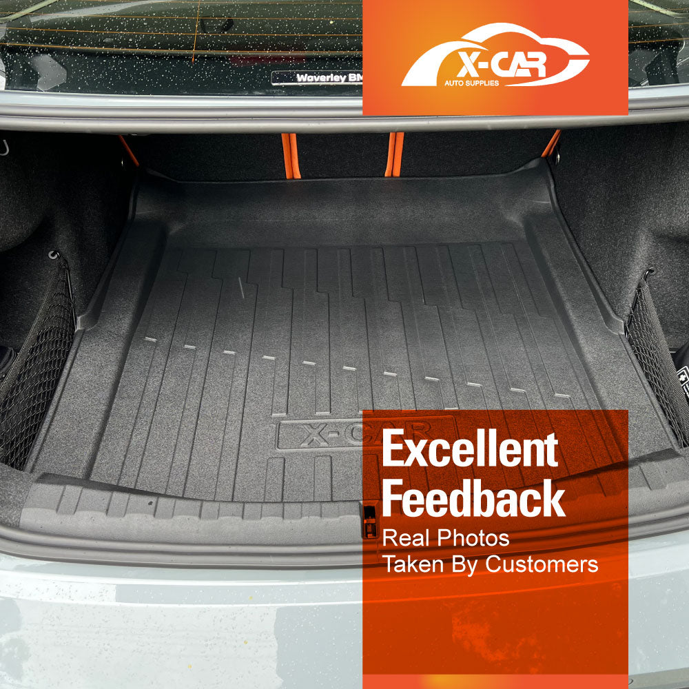 Boot Liner for BMW 3 Series & M3 Sedan 2019-Onwards Heavy Duty Cargo Trunk Mat Luggage Tray