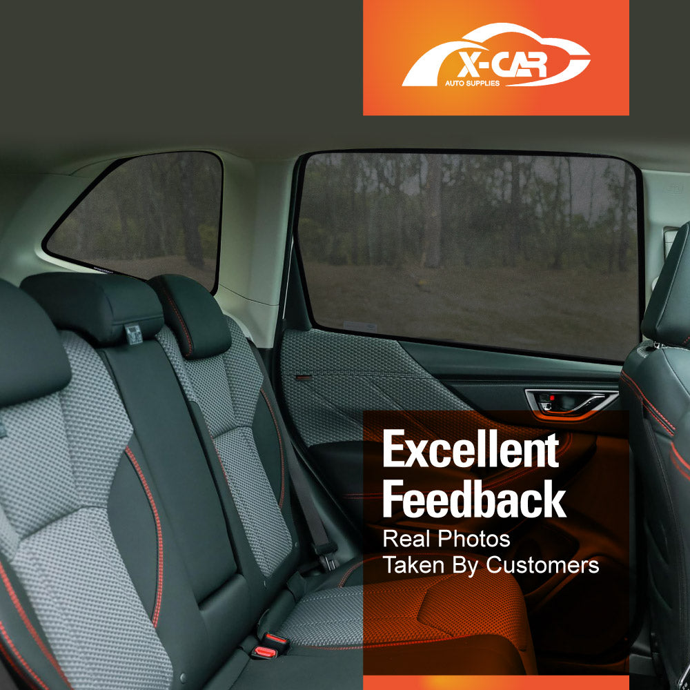 Car Rear Window Sun Shade for Subaru Forester 2018-2024 Sun Blind Mesh