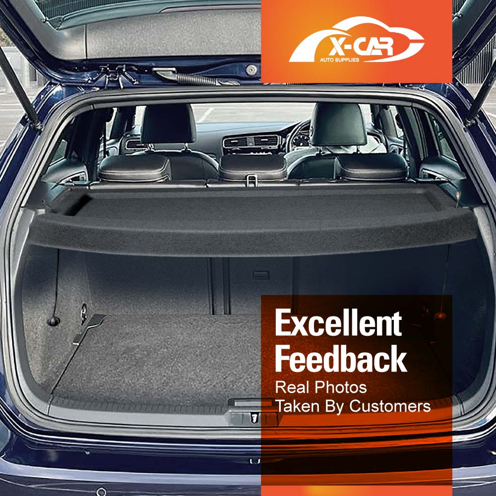 Car Trunk Shade for Volkswagen Golf 7 8 Hatch MK7 MK7.5 MK8 2013-2025 Rear Cargo Security Shield Luggage Cover Board Blinder