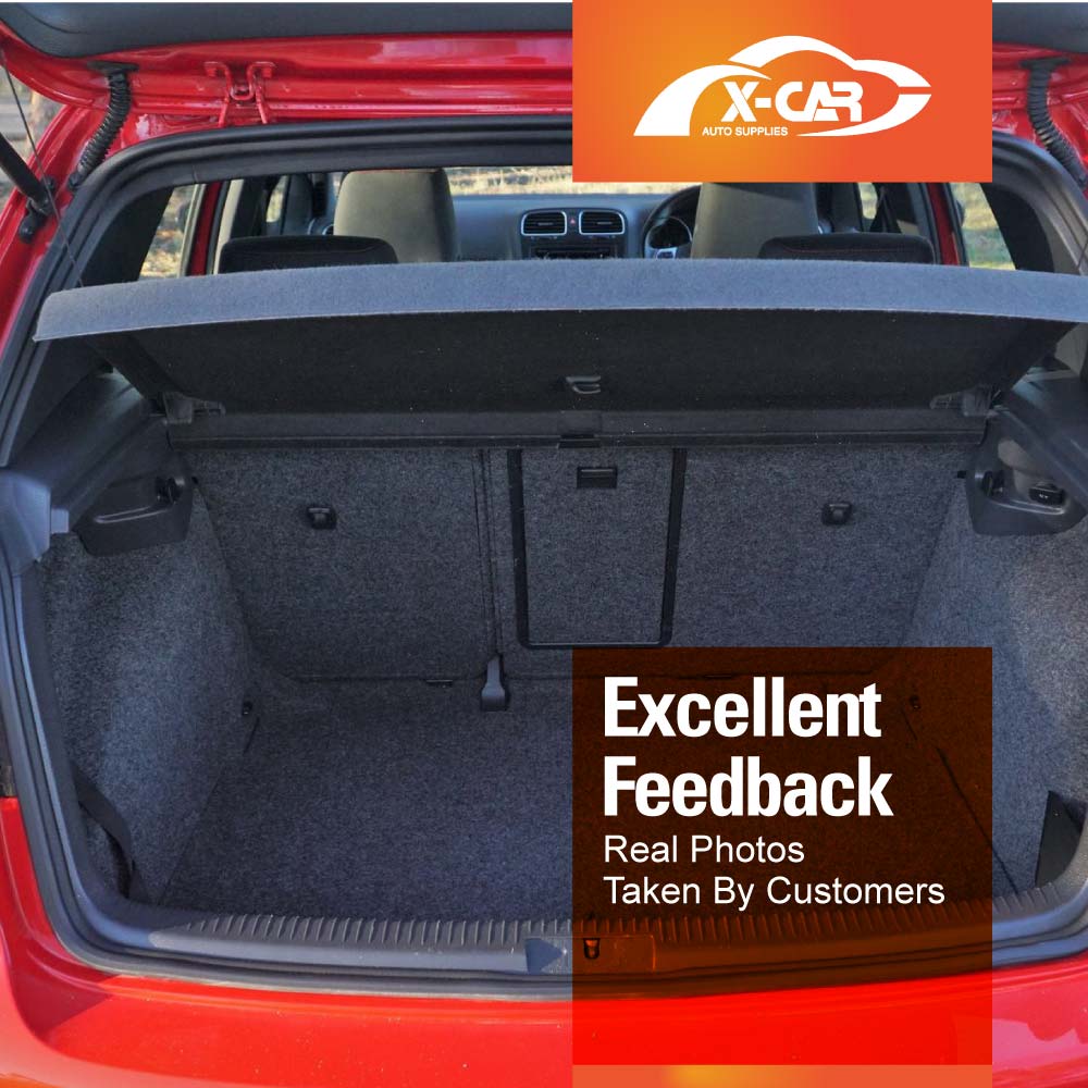 Car Trunk Shade for Volkswagen Golf Hatch MK5 MK6 2005-2012 Rear Cargo Security Shield Luggage Cover Board Blinder