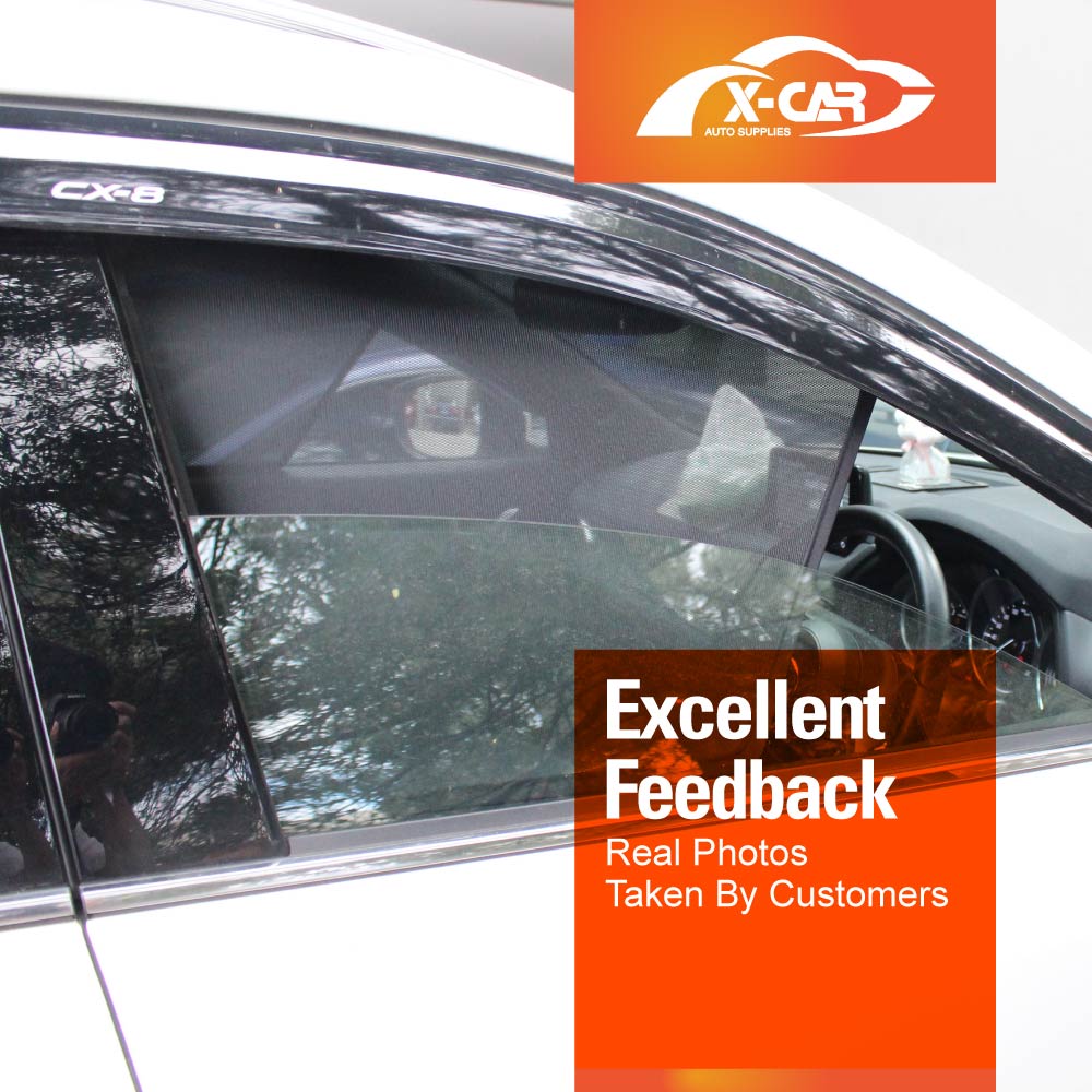 Front Window Sun Shade for Mazda CX-8 CX8 SUV 2018 2019 2020 2021 2022 2023 2024 Car Sun Blind Mesh