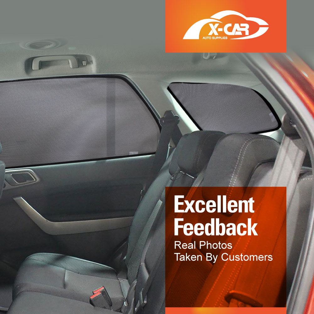 Port Window Sun Shade for Ford Everest 2015-2022 Car Sun Blind Mesh Third Row Window