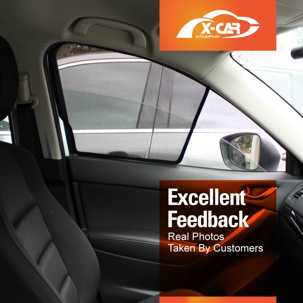 Mazda CX-5 CX5 2012-2017 Rear Side Car Window Sun Blind Sun Shade Mesh Full Set 6 Pieces