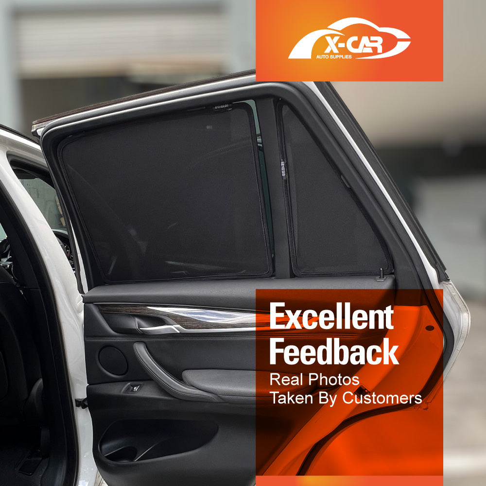 Rear Port Window Sun Shade for BMW X5 F15 2013-2018 Car Sun Blind Mesh