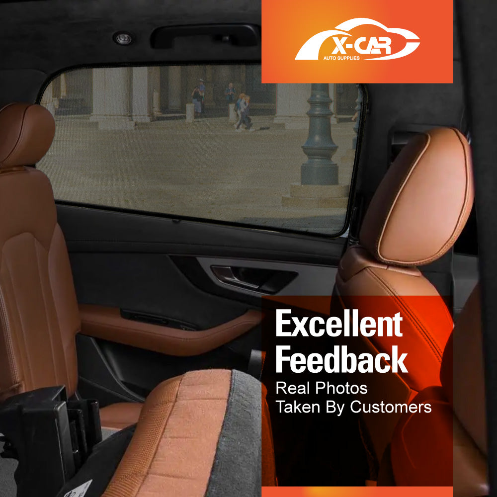 Rear Window Sun Shade for Audi Q7 SQ7 2015-2025 Car Sun Blind Mesh