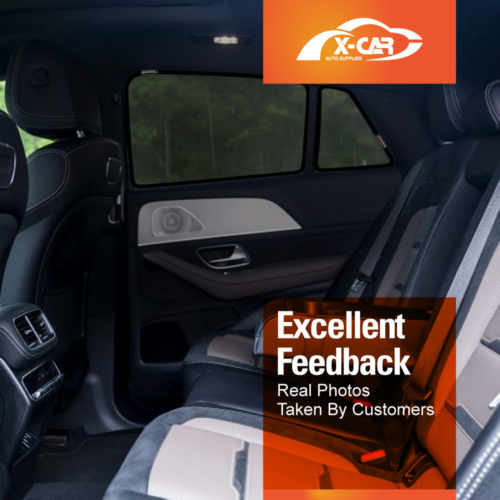 Port Window Sun Shade for Mercedes-Benz GLE Coupe 2015-2025 Car Sun Blind Mesh