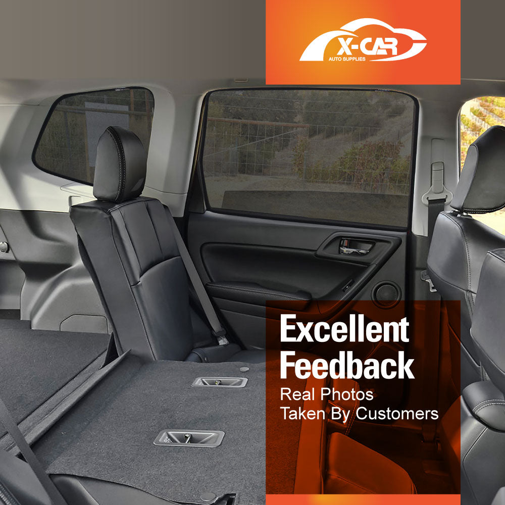 Rear Port Window Sun Shade for Subaru Forester 2012-2018 Car Sun Blind Mesh Third Row Window