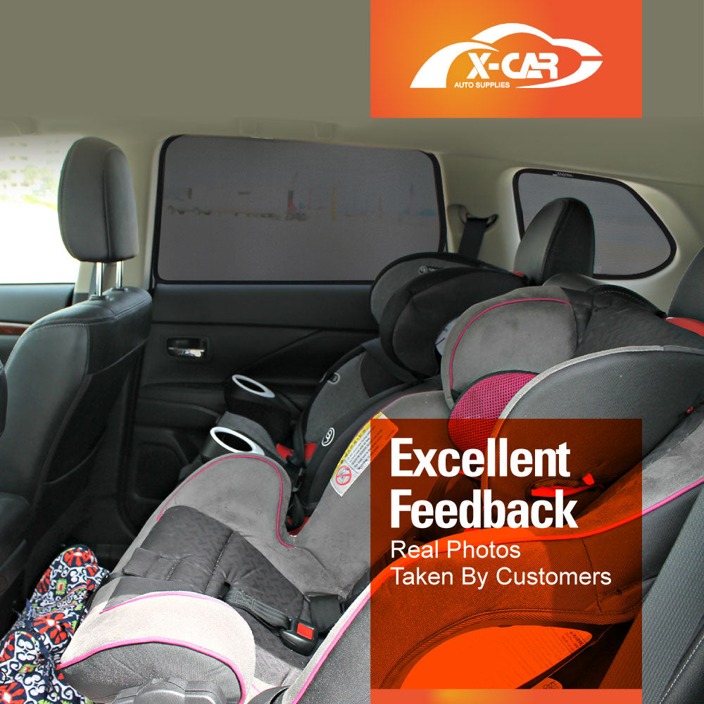 Port Window Sun Shade for Mitsubishi Outlander 2012-2021 Car Sun Blind Mesh Third Row Window