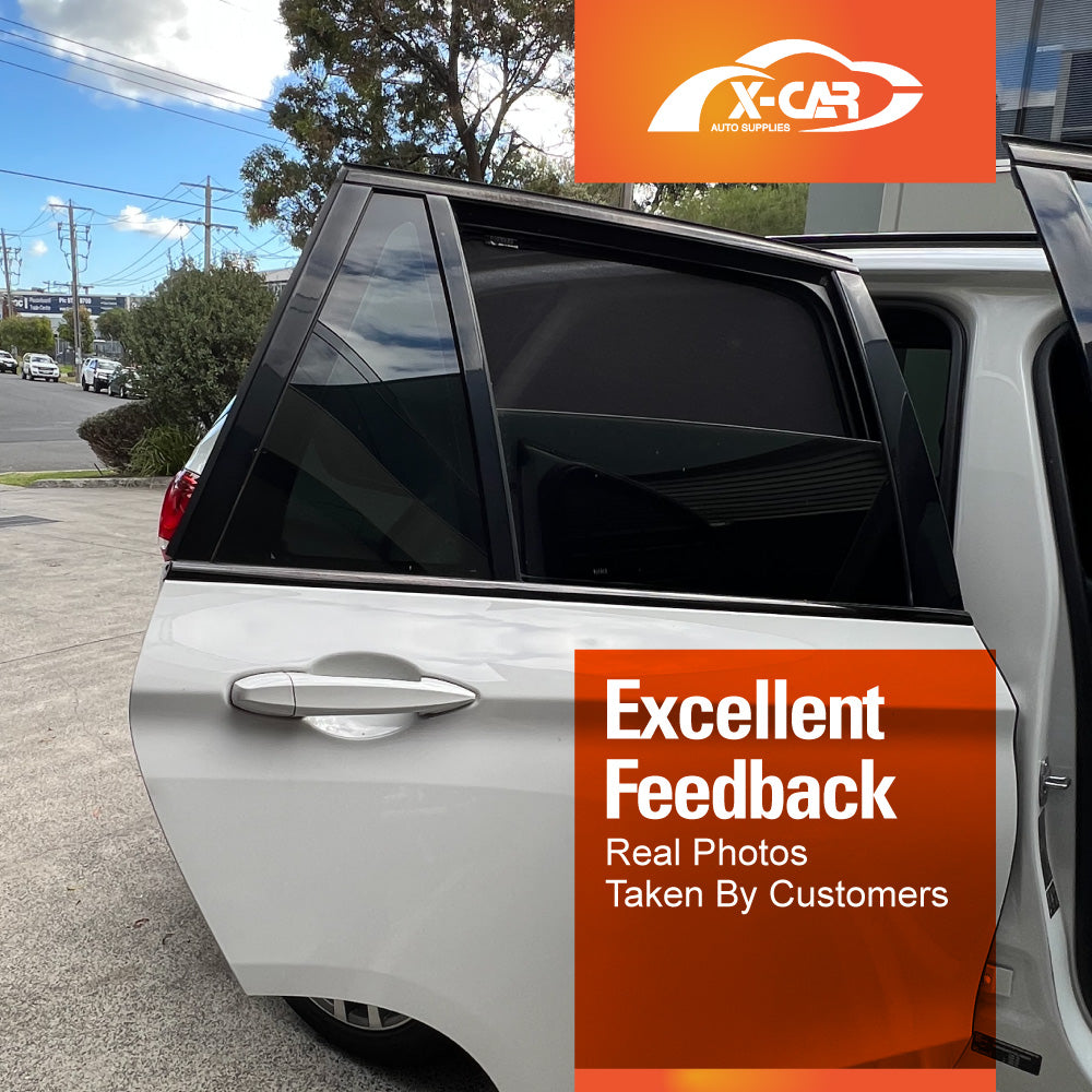 Rear Port Window Sun Shade for BMW X5 F15 2013-2018 Car Sun Blind Mesh