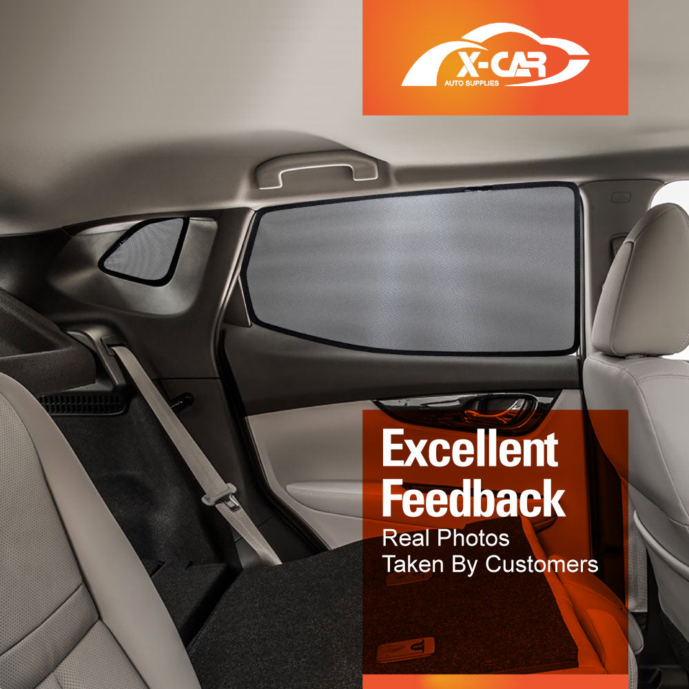 Port Window Sun Shade for Nissan QASHQAI 2014-2022 Car Sun Blind Mesh Third Row Window