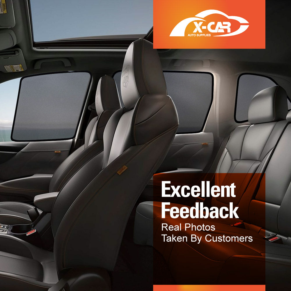 Car Rear Window Sun Shade for Subaru Forester 2018-2024 Sun Blind Mesh