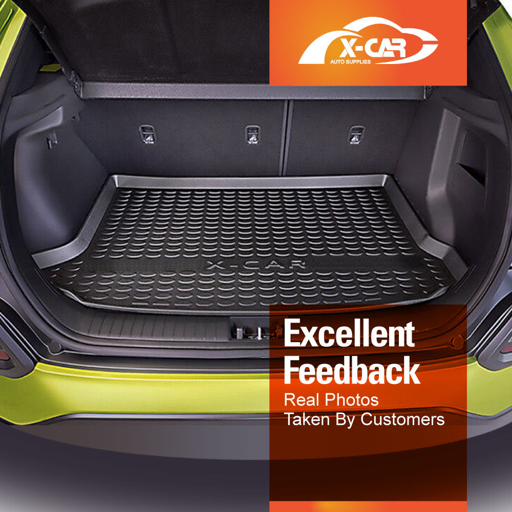 Heavy Duty Cargo Mat Boot Liner Luggage Tray for Hyundai Kona 2017 2018 2019 2020 2021 2022 2023