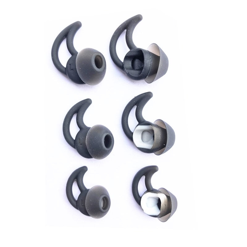 Replacement Silicone Earbuds Eartips for Bose StayHear/QuietComfort 20 30/SoundTrue in-ear/Bose SoundSport Free Headphone