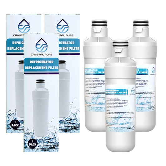3x Replacement Water Filter Cartridge for LG LT1000P ADQ747935 ADQ74793501 GF-V708MBSL GF-V910MBSL MDJ64844601 GF-L570PL Refrigerator