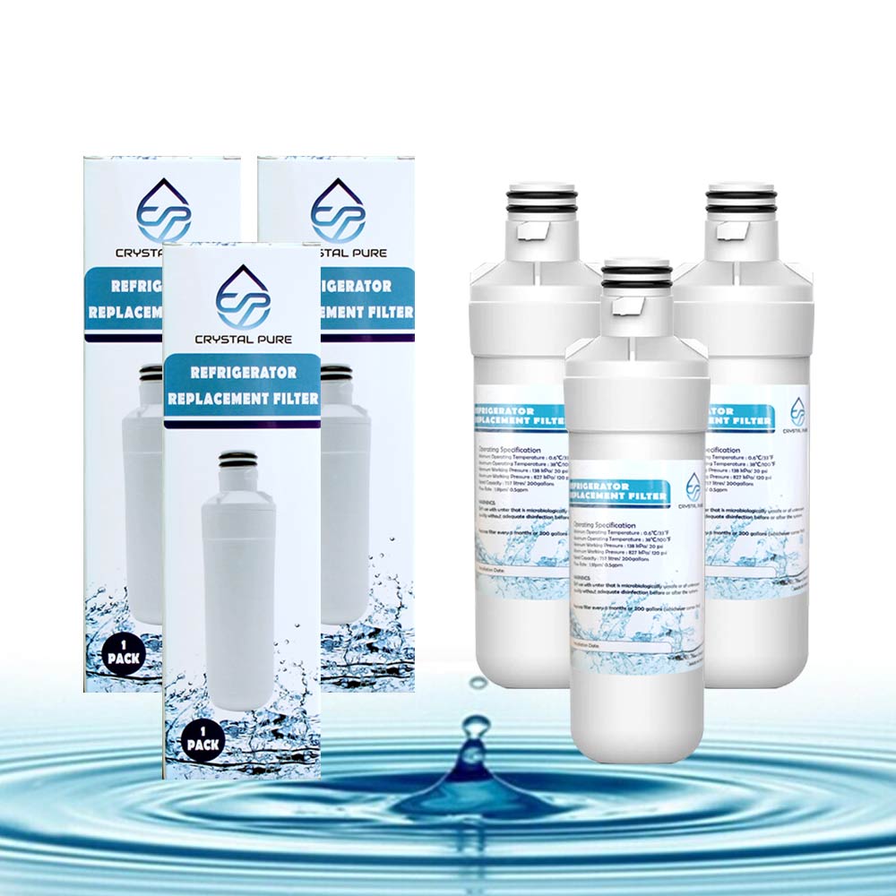 3x Replacement Water Filter Cartridge for LG LT1000P ADQ747935 ADQ74793501 GF-V708MBSL GF-V910MBSL MDJ64844601 GF-L570PL Refrigerator