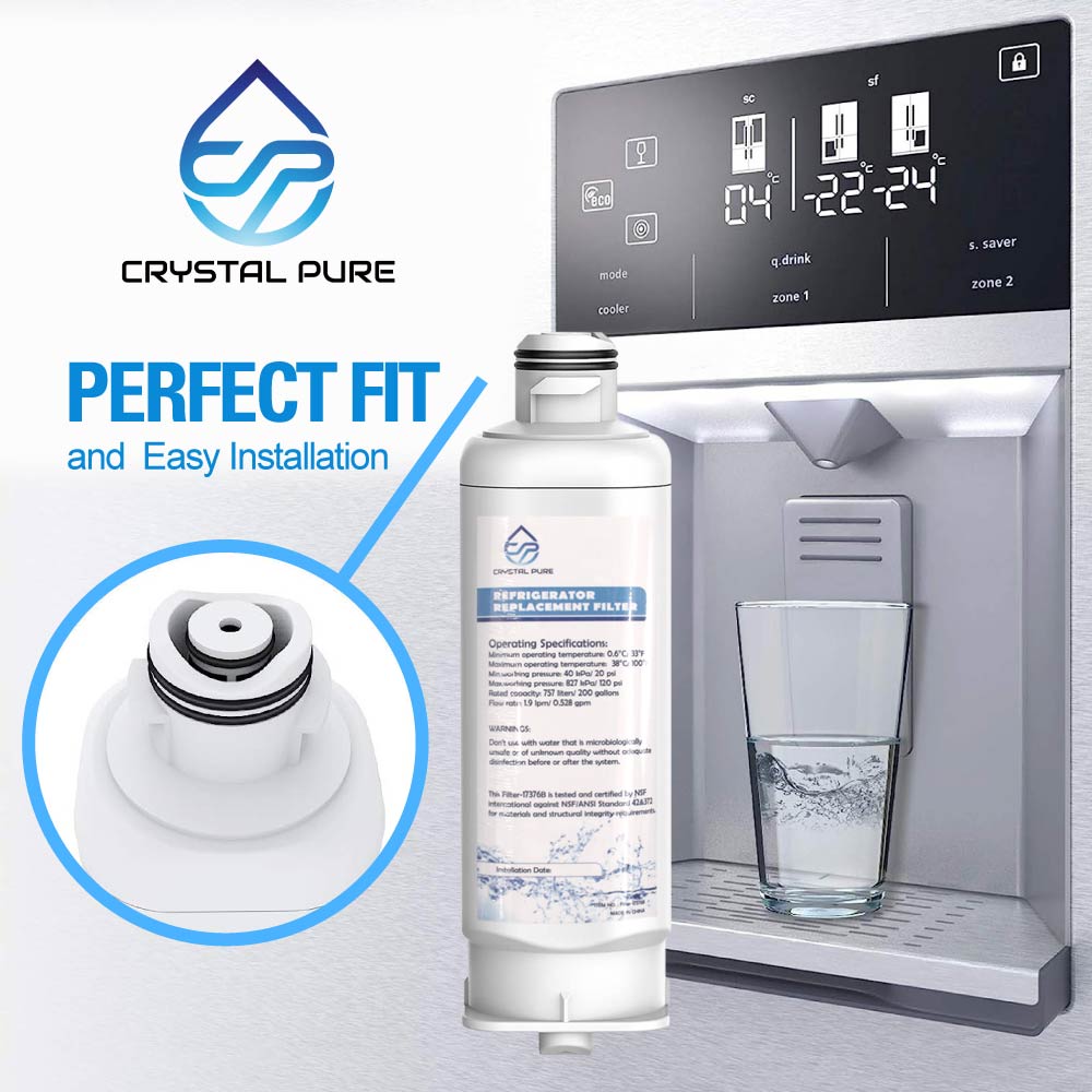 Replacement Water Filter Cartridge for Samsung DA97-17376B DA97-08006C HAF-QIN/EXP Refrigerator