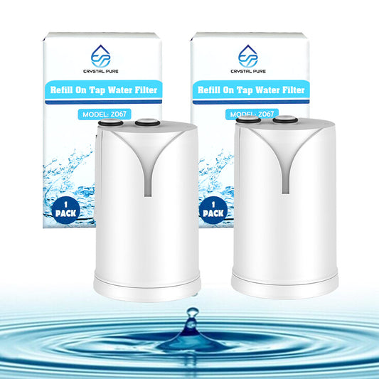 Pack of 2 Replacement Water Filter Cartridge Compatible with Brita On Tap V-MF, On Tap  Pro V-MF, On Tap HF, On Tap Advanced Water Filter System
