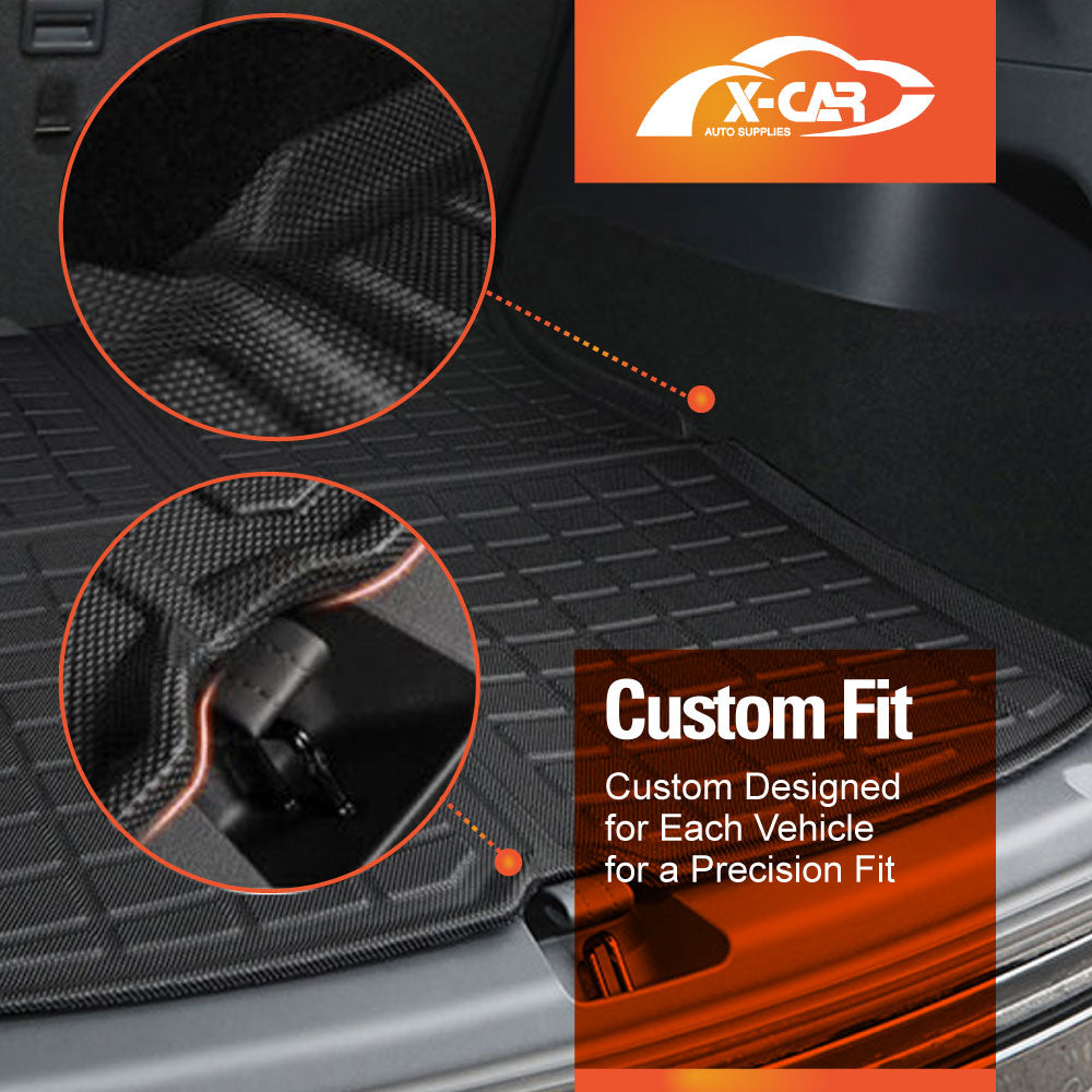 Boot Liner for Tesla Model Y 2022-2025 Heavy Duty Rear Cargo Trunk Cover Mat Luggage Tray