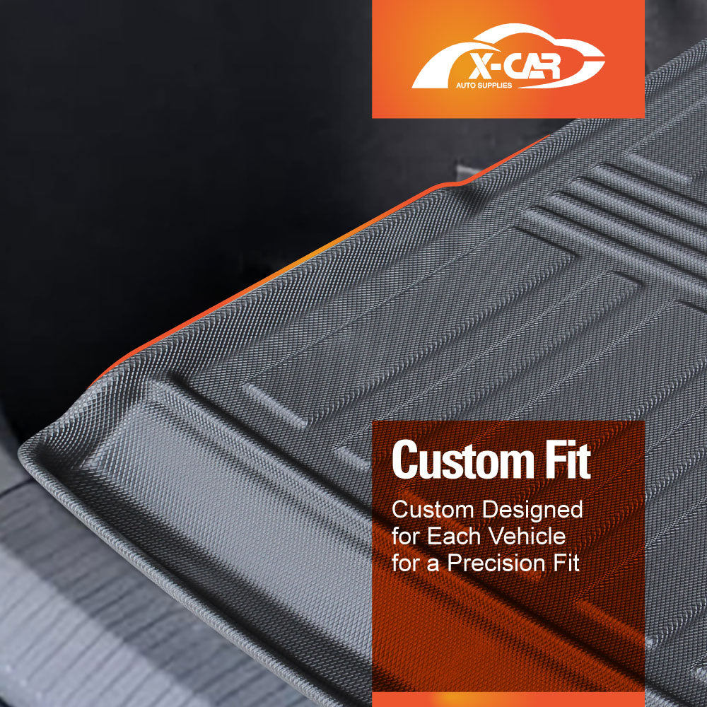 Boot Liner for Volkswagen VW Tiguan Allspace 7-Seater 2018-2024 Heavy Duty Cargo Trunk Mat Luggage Tray