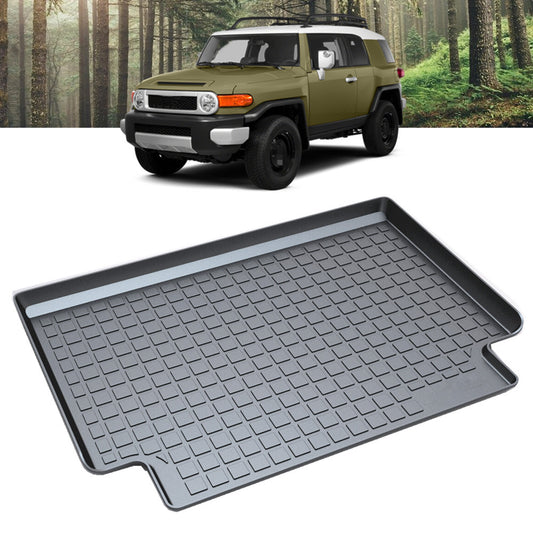 Heavy Duty Cargo Rubber Waterproof Trunk Mat Boot Liner Luggage Tray Fits Toyota FJ Cruiser SUV 2011 2012 2013 2014 2015 2016