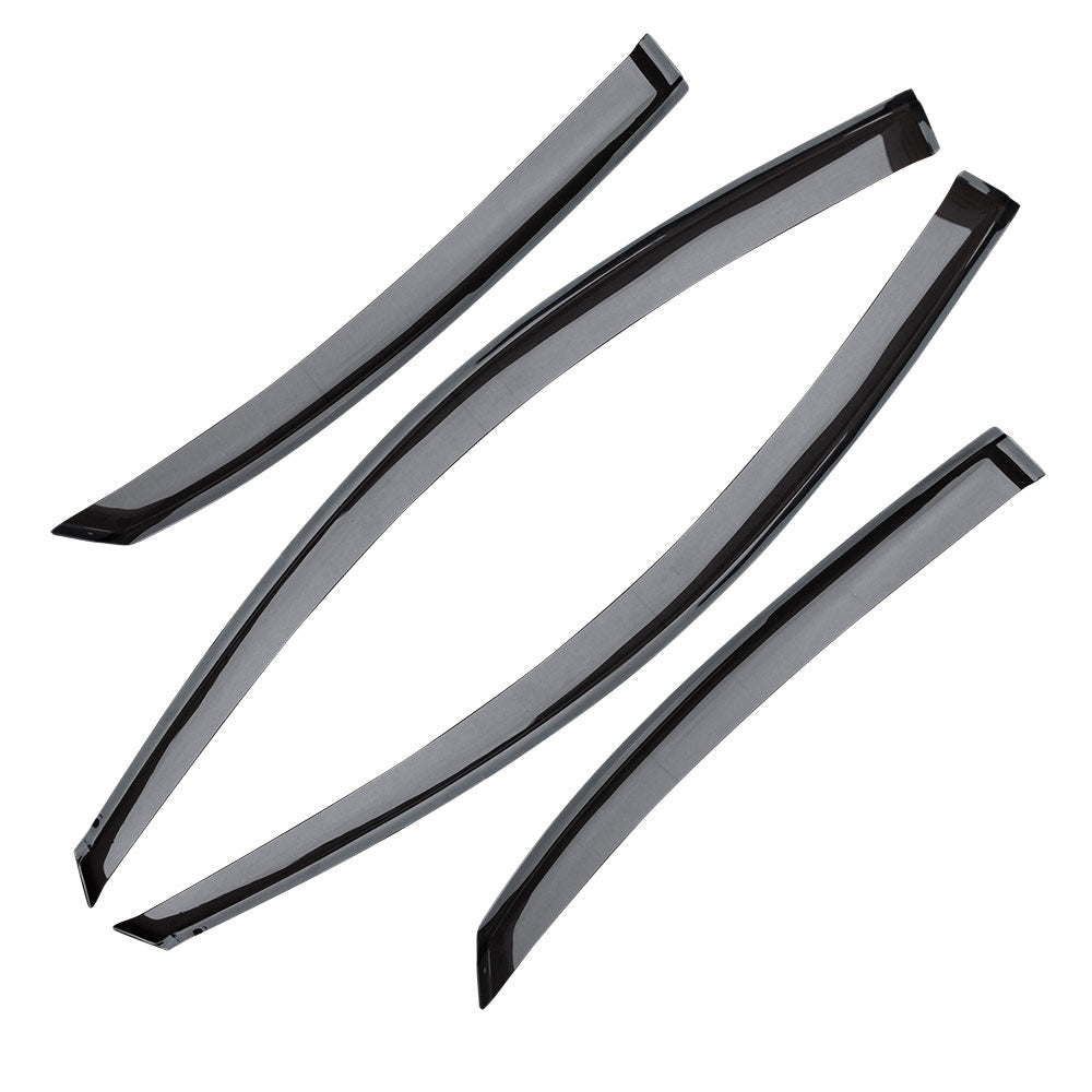 Weathershields for Ford Focus Hatch 2005-2011 Car Weather Shields Wind Deflectors Window Sun Visor