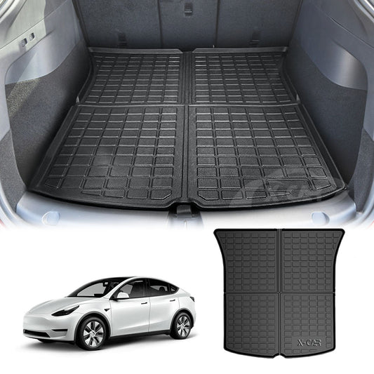 Boot Liner for Tesla Model Y 2022-2025 Heavy Duty Rear Cargo Trunk Cover Mat Luggage Tray