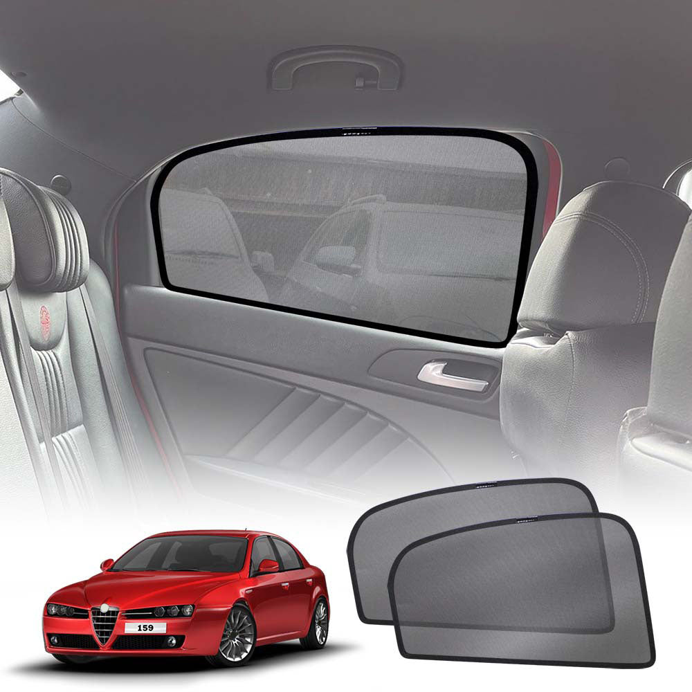 Rear Window Sun Shade for Alfa Romeo 159 Sedan 2006-2012 Car Sun Blind Mesh