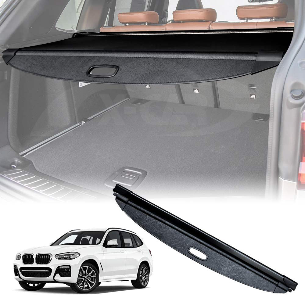Retractable Car Trunk Shelf Shade Rear Cargo Security Shield Luggage Cover Blinder for BMW X3 X3M G01 F97 2017-2024