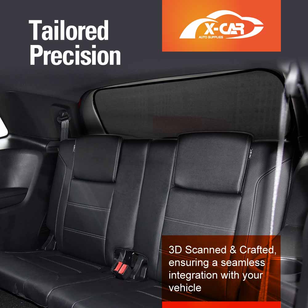 Rear Windscreen Sun Shade for Ford Everest 2015-2022 Car Custom Wind Screen Sun Blind Mesh