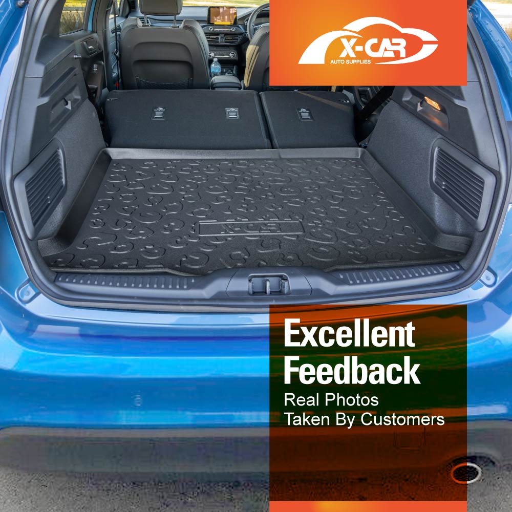 Boot Liner for Ford Focus Hatch 2018-2024 Heavy Duty Cargo Trunk Mat Luggage Tray