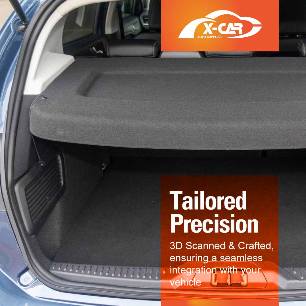 Car Trunk Shade for Ford Focus 2018-2024 Rear Cargo Security Shield Luggage Cover Board Blinder