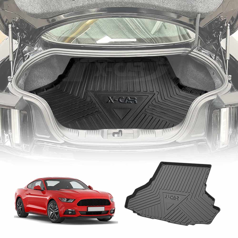 Boot Liner for Ford Mustang 2015-2025 Luggage Tray Cargo Mat Trunk Cover Heavy Duty Interior Accessories