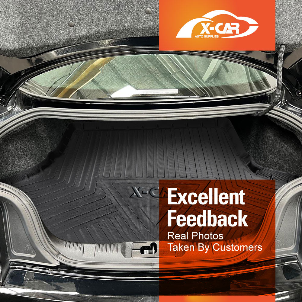 Boot Liner for Ford Mustang 2015-2025 Luggage Tray Cargo Mat Trunk Cover Heavy Duty Interior Accessories