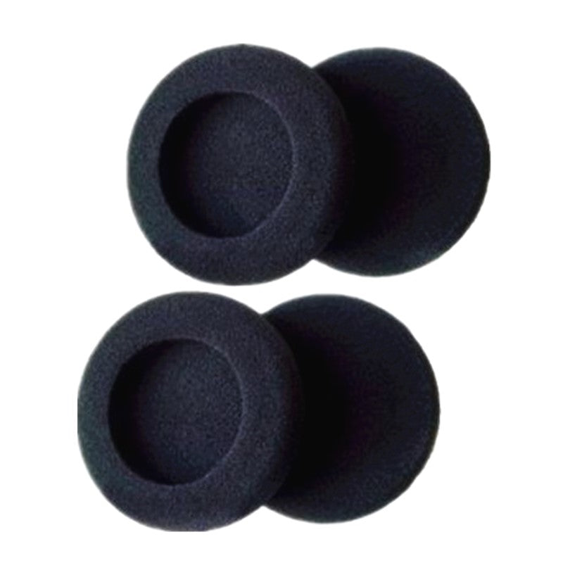 2 Pairs 50mm/5cm Earphone Headphone Replacement Earbud Ear Foam Cover Black