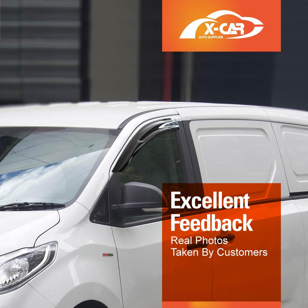 Premium Weathershields for LDV G10 2015-2025 Car Weather Shields Wind Deflectors Window Sun Visor 2-Piece Set